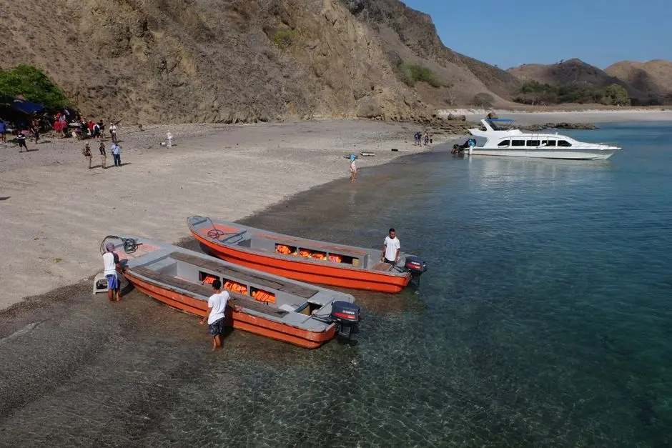 Pulau Padar dari ketinggian